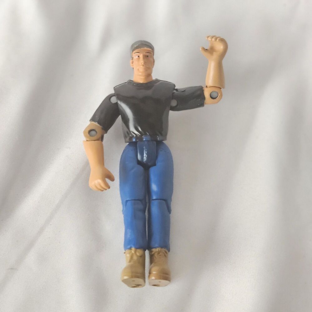 Tonka Action Figure Mighty Motorized Truck Driver Figure Tonka